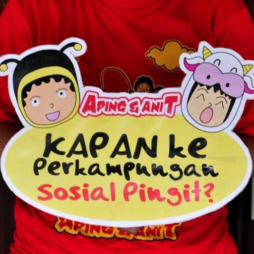 duo unyuk brand ambassador #PerkampunganSosialPingit yang kalok Senin malam Kamis malam Sabtu sore biasanya gak dirumah! '3')