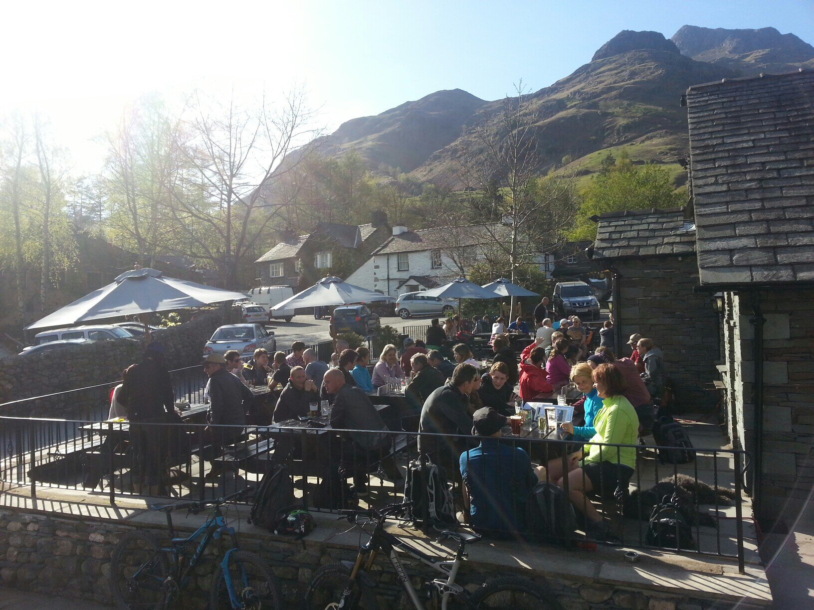 We are a 3* family run Hotel and Walkers Bar set amidst the beautiful Langdale Pikes.  Perfect place to stop and recharge.