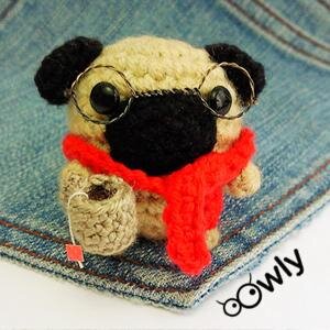 Handmade stuffed plush dogs and crochet Amigurumis . Send us a pic of your dog and we will replicate it :)