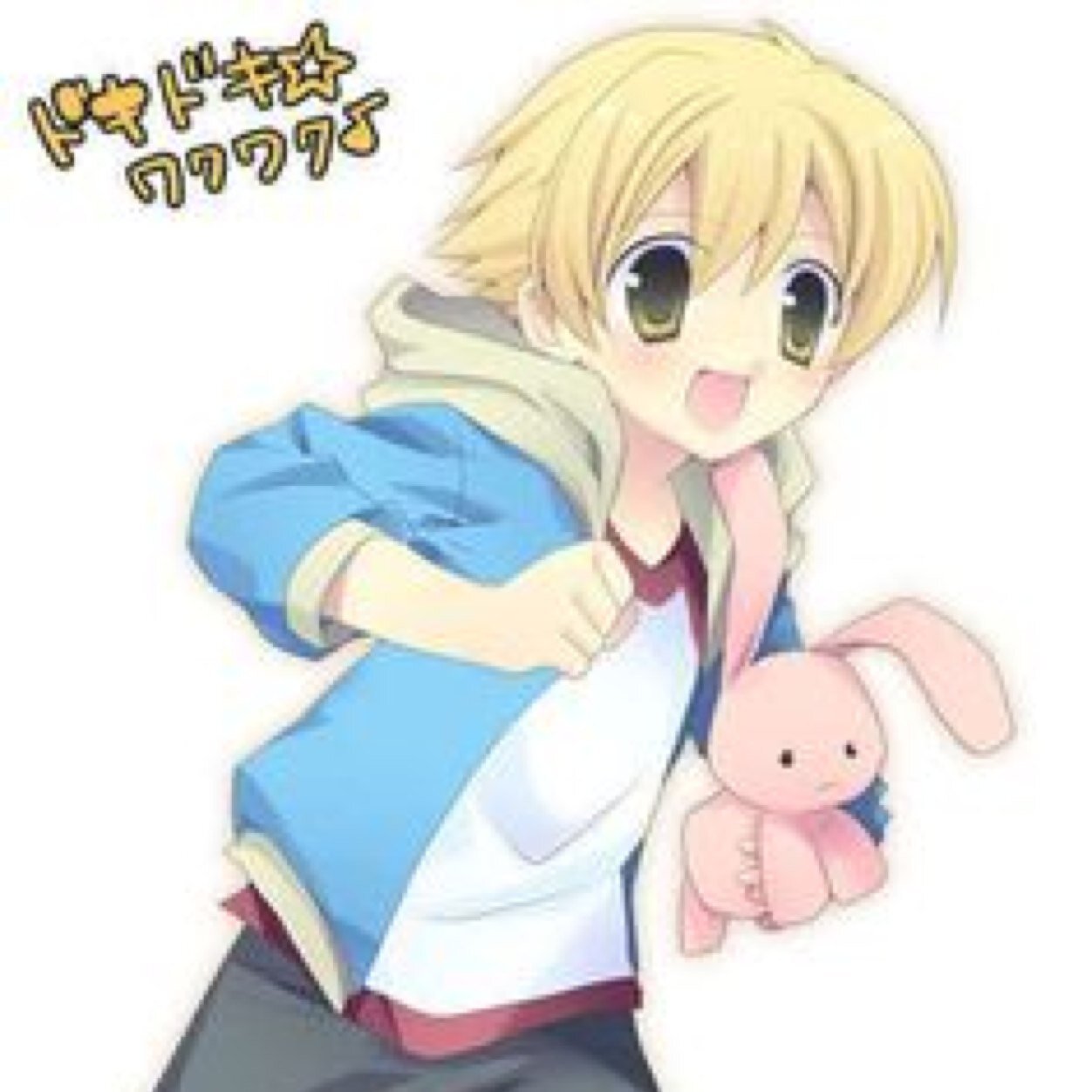 I'm Mitsukuni Haninozuka, but you can call me Honey I love all kinds of sweets and deserts, usa-chan is my stuffed Bunny. Takashi's mine :3 ( @Honeys_Angel )