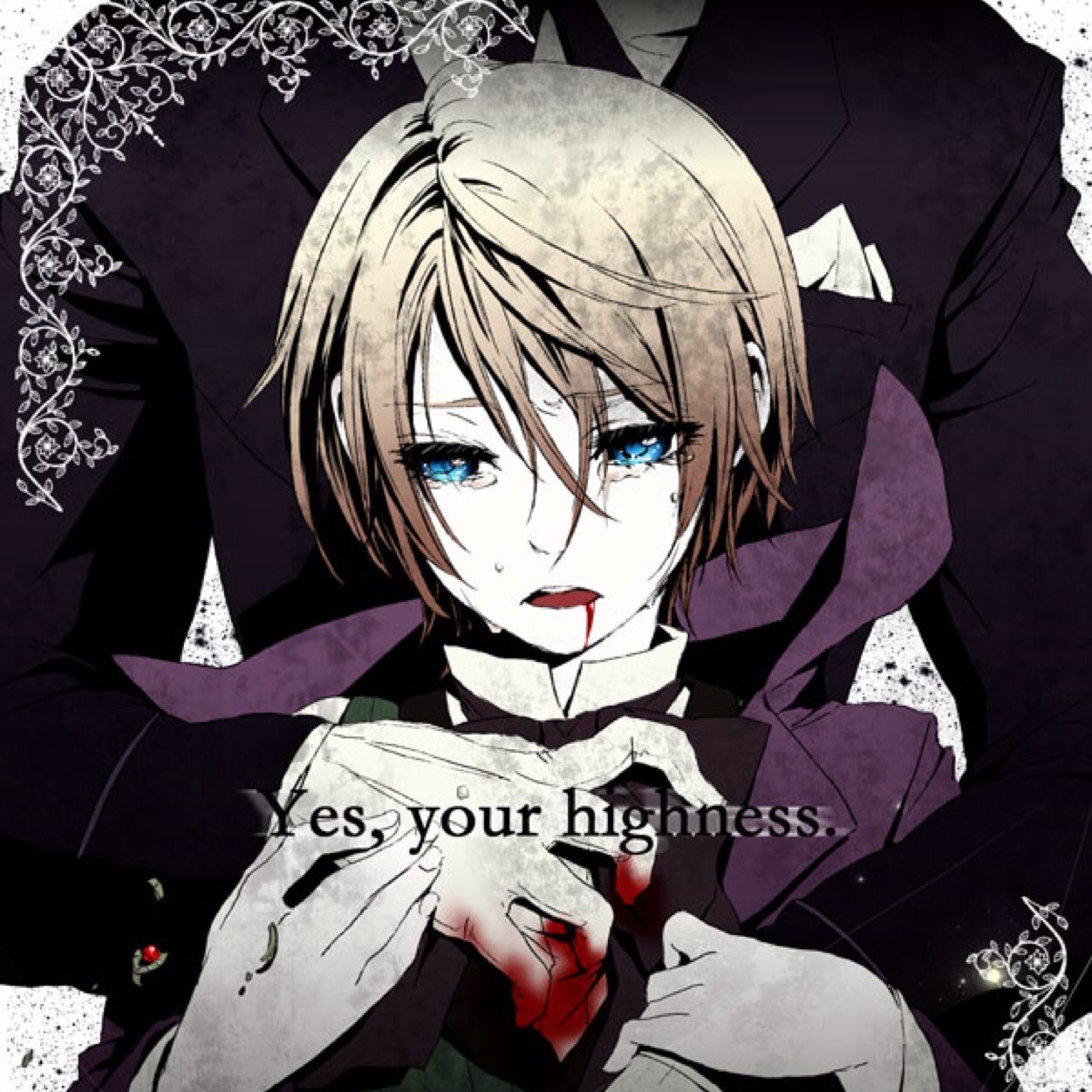 I am his highness Alois of Trancy. I swear, I will do whatever it takes to make Ciel Phantomhive mine.