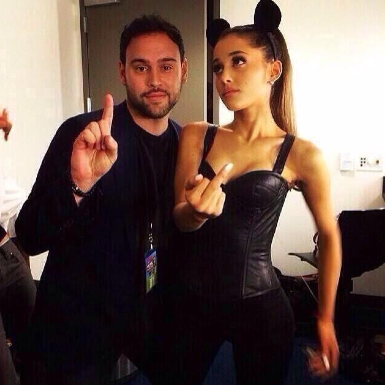 Cat by day, Ariana by night. || Single ||
