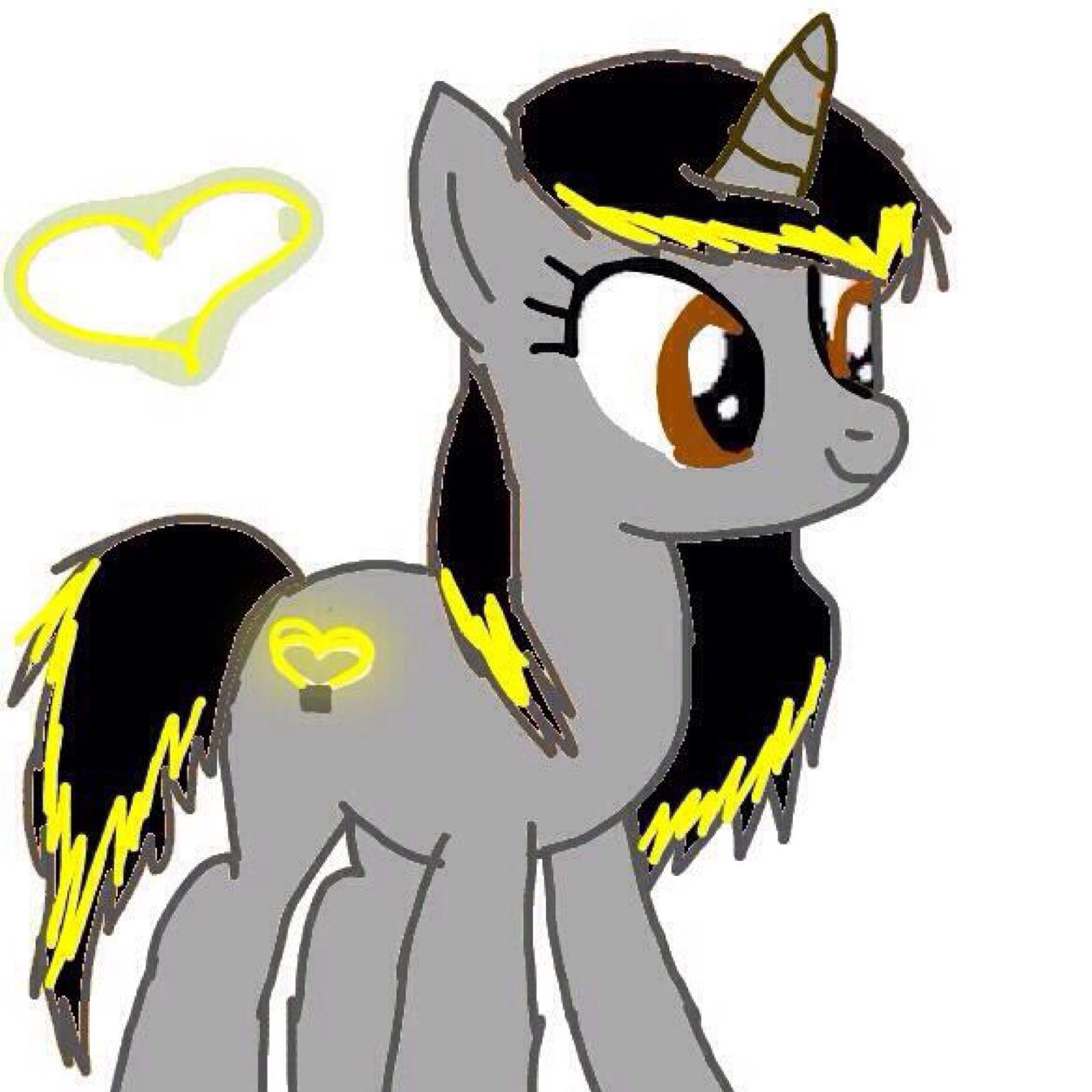 A total flirty, clutzy gear-crazy disastor factory on hooves. Has no recolection of her past before the sky chariot accident which landed her in PV.