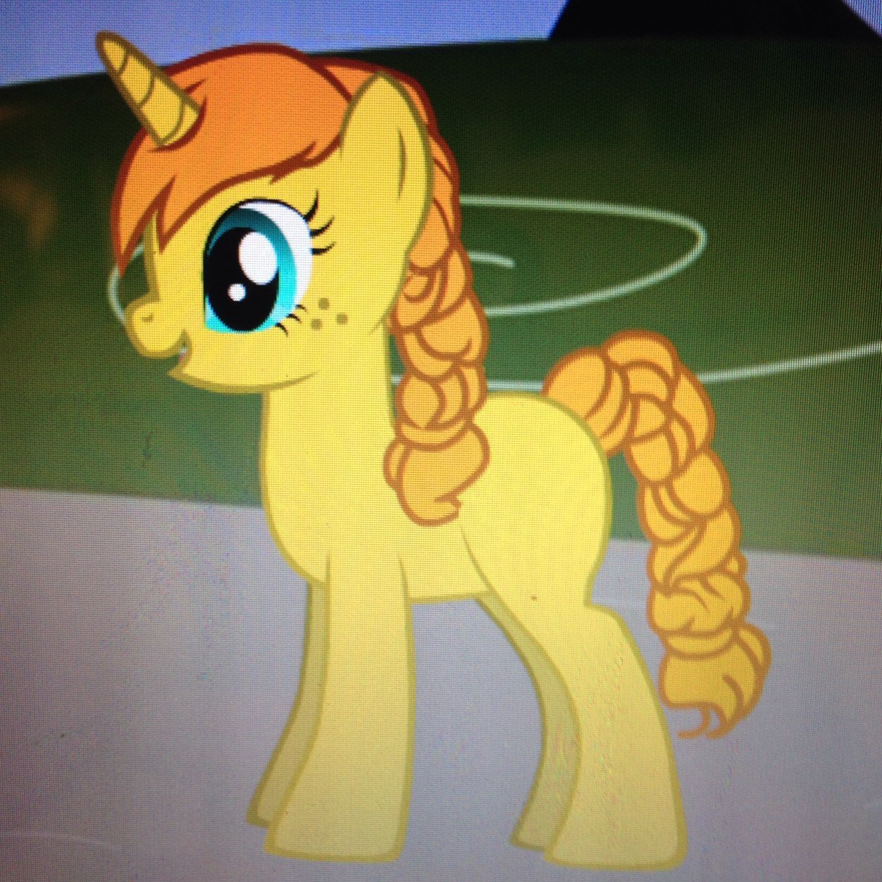 Hello there, my name is Anna! I have a sister named Elsa and she has ice powers.