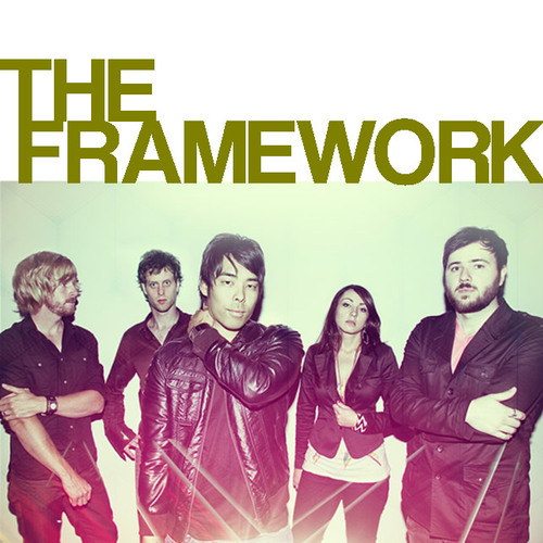 The Framework are: Ryan Isojima (vox/guitar), Chris Graham (vox/guitar), Rayanne Lepieszo (synth), Jon Fedorsen (drums)