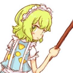 I'm here to mop up crime! #touhou #RP