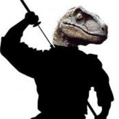 A ninja velociraptor. Enough said.