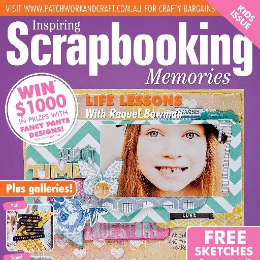 Australia’s top-selling scrapbooking magazine ensures readers are informed of the hottest trends, latest products and innovative photography advice.