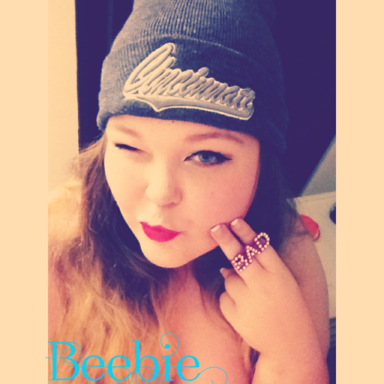 My name is Breeanne but i go by Beebie. Taken by my boyfriend Derek. I sing and post covers on soundcloud, follow me and listen to my covers on there: Beebie.