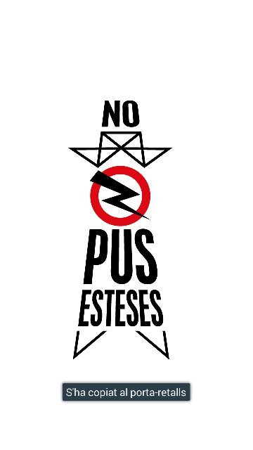 Pus_esteses's profile picture. No volem esteses aèries d'alta tensió