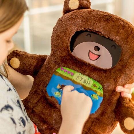 DiDi is a cuddly teddy bear brought to life through the magic of your iPad. He sneakily teaches the fundamentals of reading to kids 3+. 
http://t.co/91omRvksKj