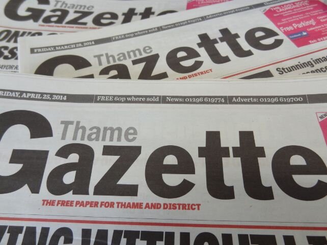 Your Thame Gazette is the place to find the news, views and sport that you care about.
Contact our reporters on 01296 619761.
You can find us on Facebook too!