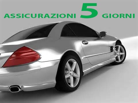 Assicurazioni di 5 giorni ed altri servizi automotive per privati e commercianti. Chiama lo 02.56568201 oppure il 340.3291308 o il 331.3959534