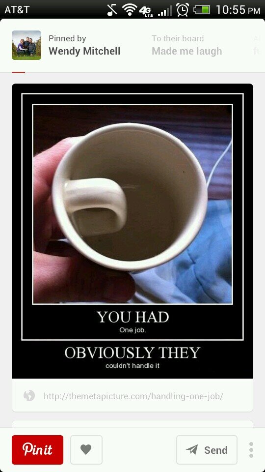 When people say 'oh that's funny' I'm like 'THEN WHY AREN'T YOU LAUGHING?????'
