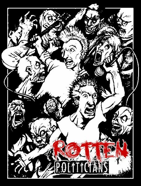 Oi.. ROTTEN POLITICIANS are Indonesian Punk Rock Band based from Jakarta,  For Booking and Info Call +628121361158 @BocahRotten  @AcilOye @Beller