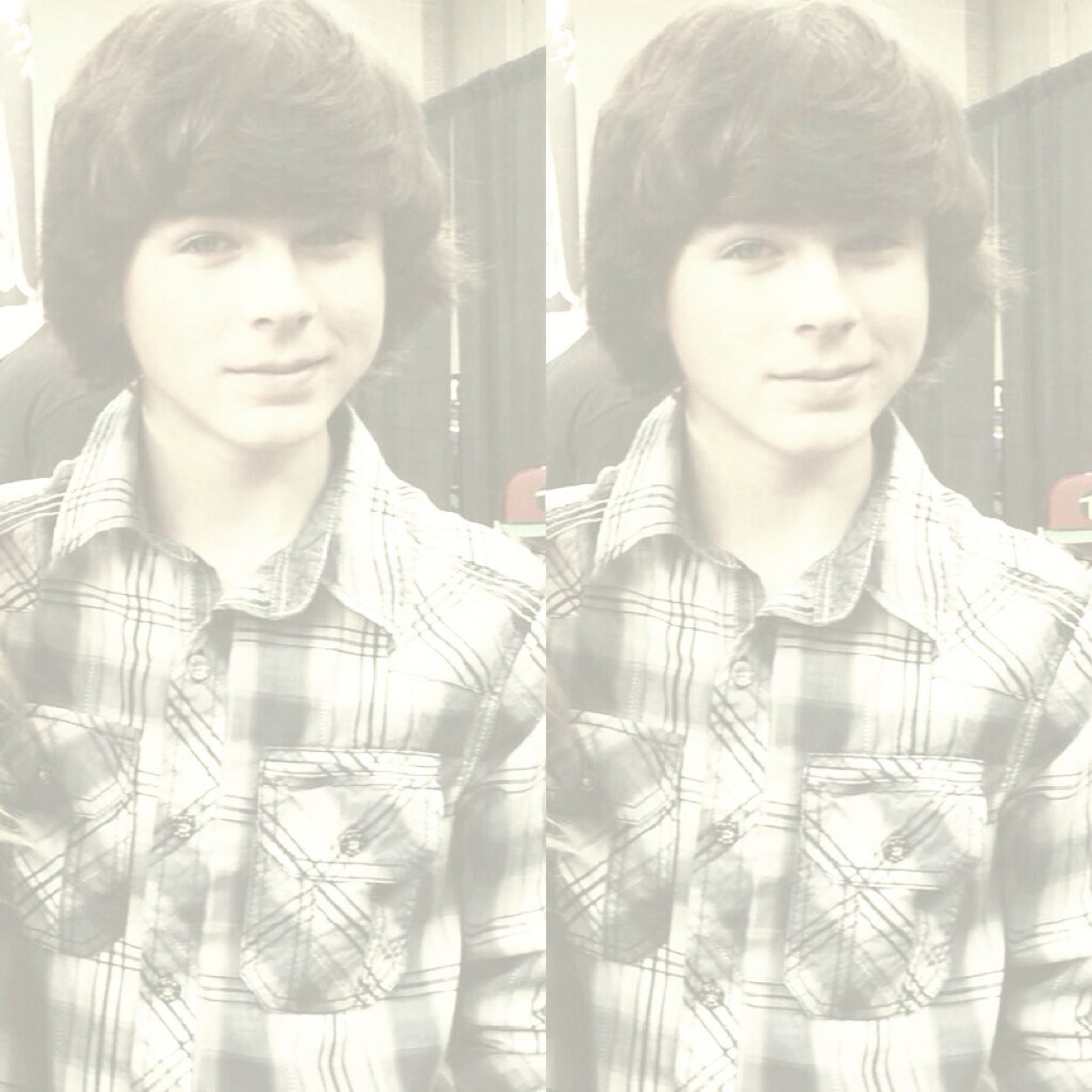 im in love with chandler riggs bye