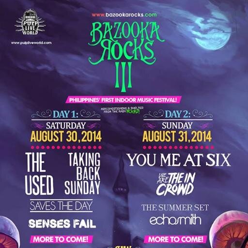 MoreToComePH's profile picture. CUMMERS! Watch us perform live for 2 days in Bazooka Rocks Festival III!