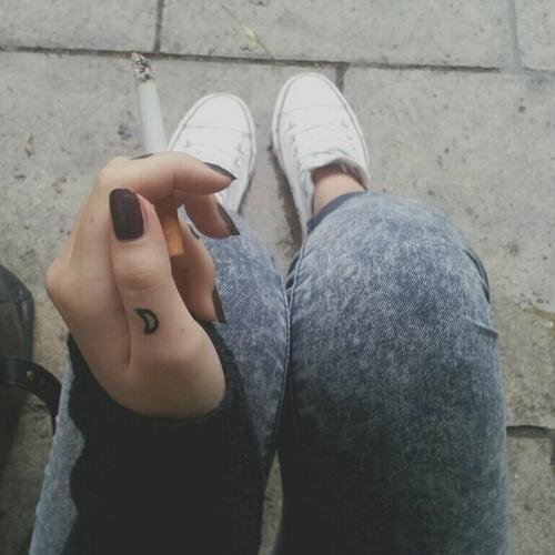 faking a smile.   | you feel into the deepest depression. ⚡ |  ☾ bieber ☽.