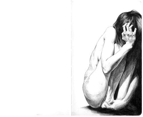Vulnerable, débil, rota, destrozada. Muerta por dentro