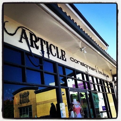 Great service, quality brands, artisan pieces, and local owners all found in an eco-friendly business model. Shopping at Article Consignment just makes sense!