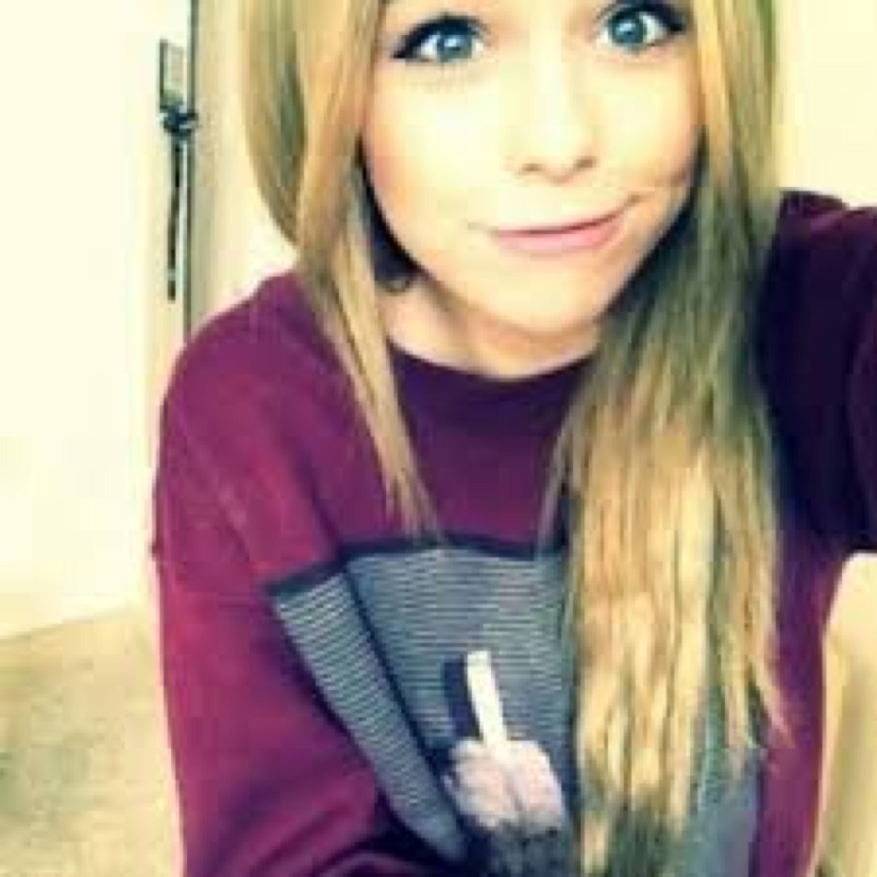 SlytherinAlexa's profile picture. Bleach Blonde Hair, Cold Grey Eyes, Bitchy Atitude. Must be a Malfoy.