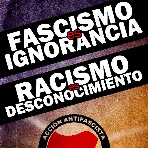 Personas, colectivos y organizaciones con distintas sensibilidades políticas que confluyen en un movimiento antifascista organizado.