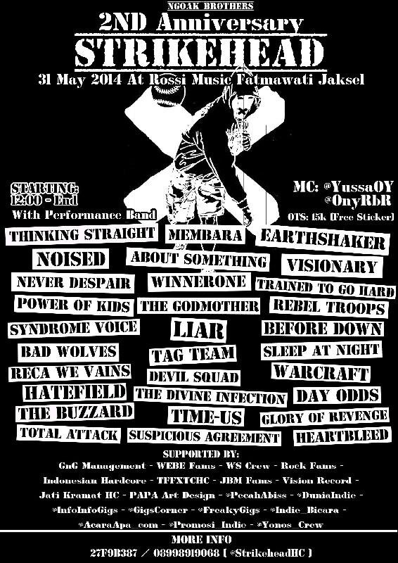 Official Twitter Noised Grindcore Bekasi Riot City | VOC: @den_djati GUITAR: @ariefojan BASS: @andreNOISED BEAT: #aalNOISED | CP : 27F9B387 / 085695256108