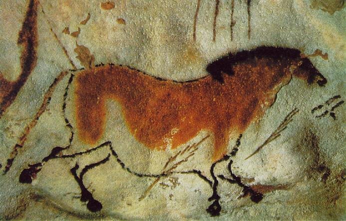 I paint in caves. Much better than the technological filth YOU call art.
