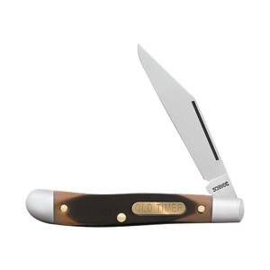 It has been used for the military and law enforcements for its durability and reliability. It has saw-cut handles and nickel bolsters.