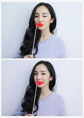 Yang Mi's Official Twitter Account. Here have a fox. Happiness. Thanksgiving.
Contentment. Love~ ♥