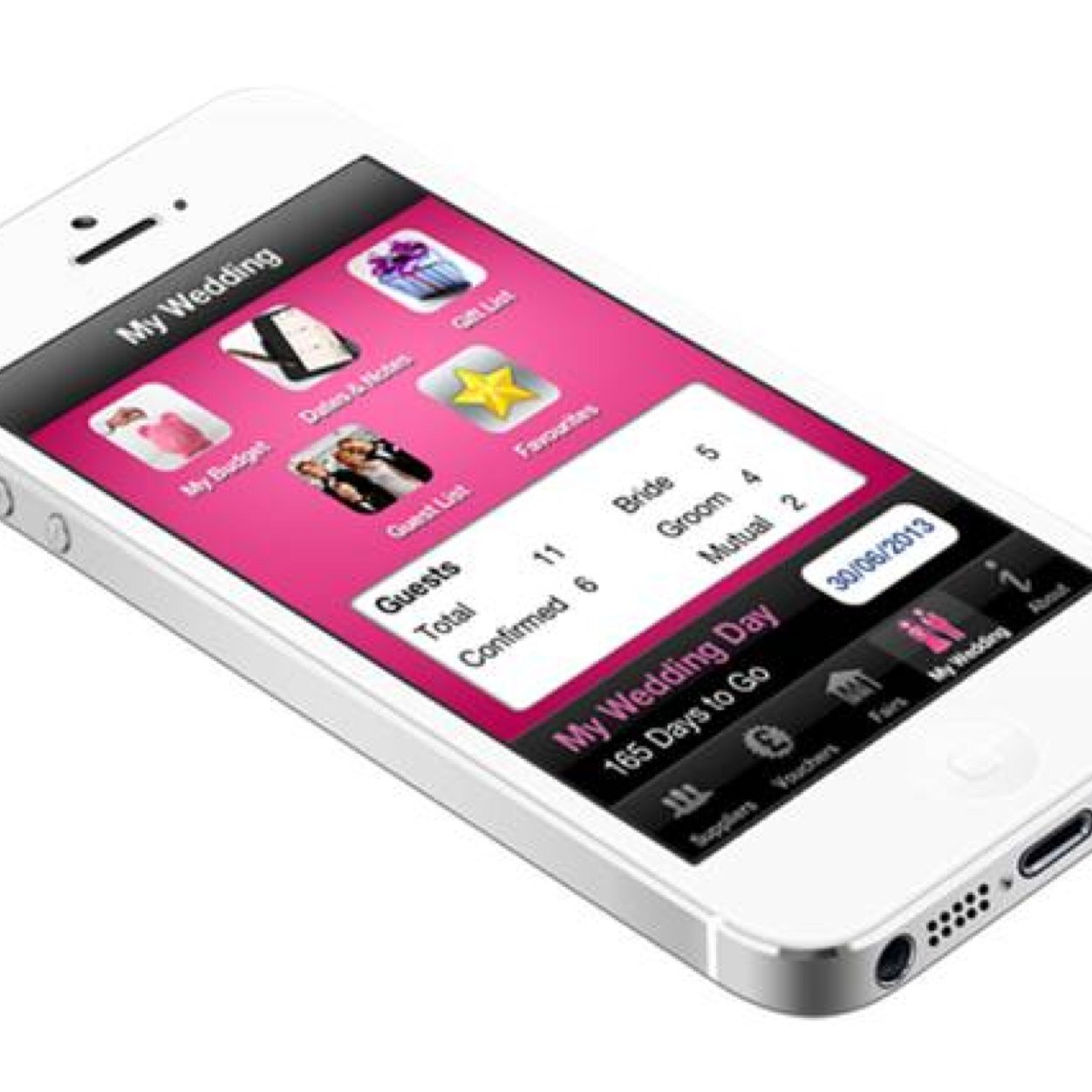 This FREE Wedding App is developed by Wedding Partners to help brides-to-be organise their wedding successfully.