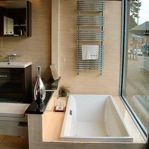 We are a family run business based in the centre of Fleet in Hampshire delivering a complete bathroom and kitchen supply and fitting service.