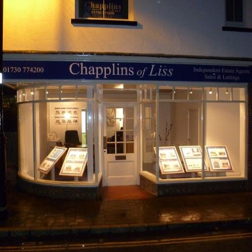 Chapplinsofliss's profile picture. Family run, local village Estate Agent in Liss Hampshire. For all your buying, selling, letting needs. Dont forget to 'Like' our Chapplins of Liss Facebook page