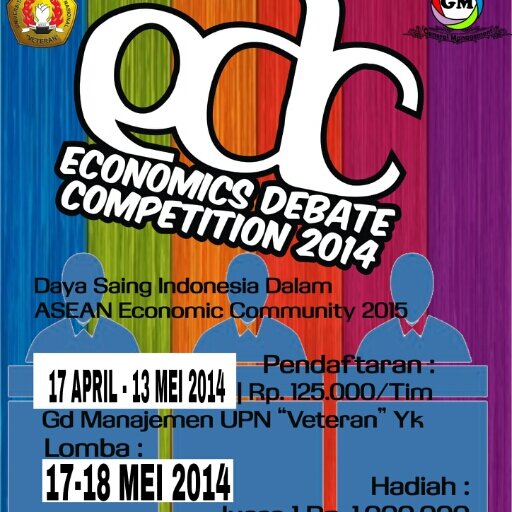 ECONOMICS DEBATE COMPETITION SMA DIY 17-18 MEI 2014| Mengahadapi ASEAN Economic Community | @hmjManajemen | yayan mulyana : 087721407565