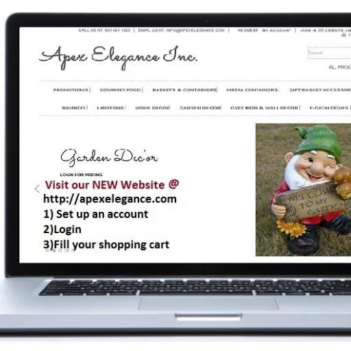 At http://t.co/RpdE3C7pXM you will be able to find Unique Baskets, Containers, Planters, Gourmet Foods, Ceramics and Decorative Home & Garden Designs
