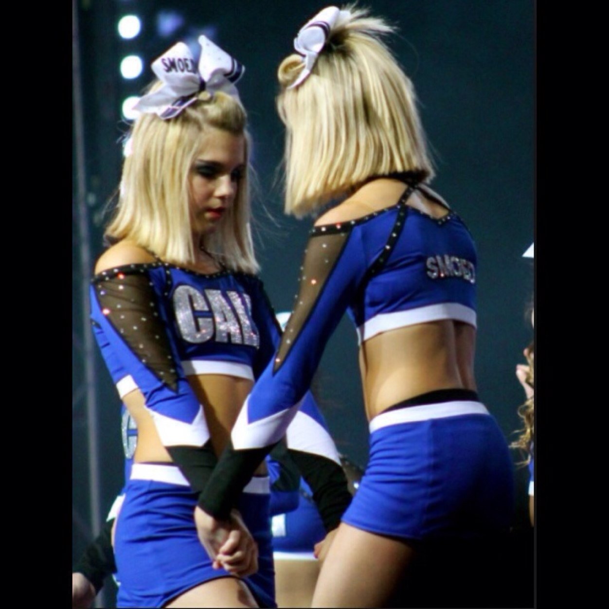 Made to fly, jump, kick, flip and stunt✨ varsity cheer❤️flyer, base and backspot✨