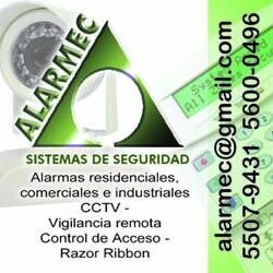 ALARMEC's profile picture. Venta de equipo de Seguridad Electronica alarmas, Camaras de seguridad y Razor Ribbon, entre muchas otras cosas. Contactanos al 5507-9431