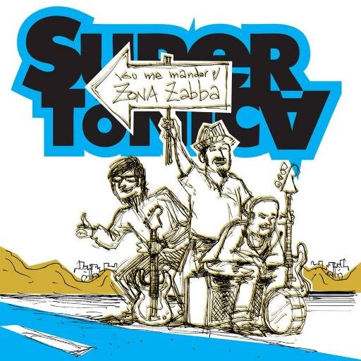 Fábio Serpe (guitarra), Ricardo Grassi (bateria) e Simon Taylor (baixo). http://t.co/T9vmDLuBdQ - http://t.co/JkUFr1KZlt