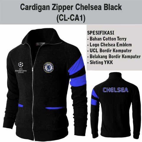 cek / follow @RedBlackSoccer untuk akun utama kami | pre order cardigan zipper chelsea champion kode (CL-CS1) sampai 10 mei  | cp : 083819059041/PIN 276FEE88