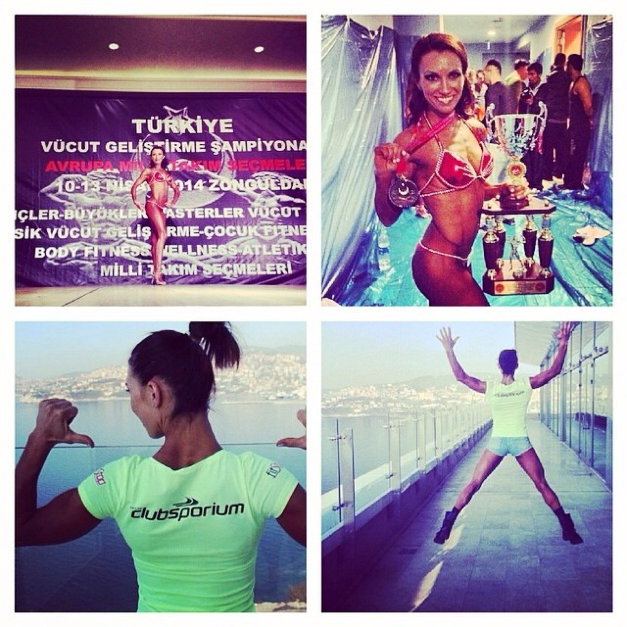 Ex-member of National Artistics Gymnastics team of Moldova ,currently private trainer at Sporium Akatlar and Competitor of Wellnes Bikini Contest 2013 Istanbul