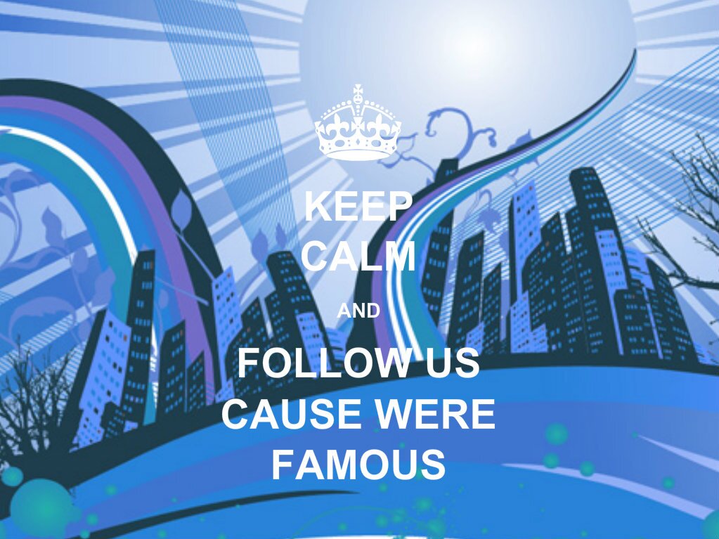 Please follow us!! Were Famous on FB!!!