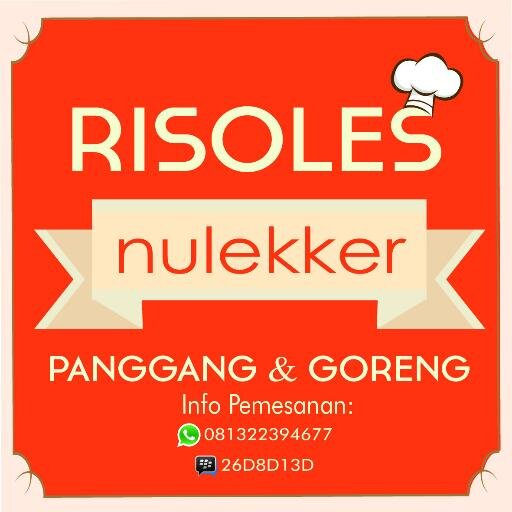 risolesnulekker's profile picture. Risoles homemade dengan varian rasa yang berbeda. Info pemesanan WA 081322394677 Pin BB 26D8D13D.