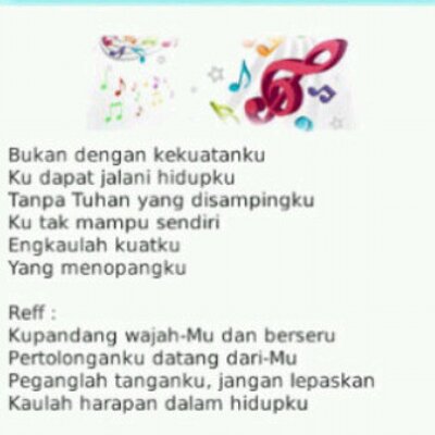 Song For God On Twitter Jika Allah Dipihak Kita Siapa Dapat Melawan Kita Lebih Dari Pemengan Halelluya Sfg