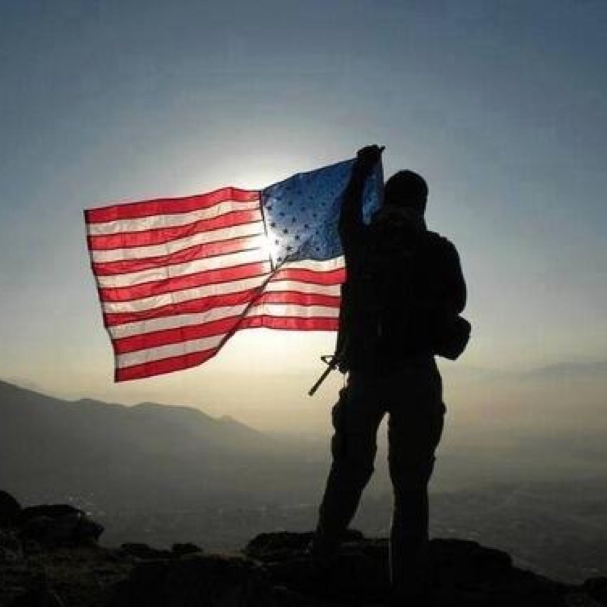 Follow to support our nations great Military and those who put their lives on the line day in and day out. Patriots only