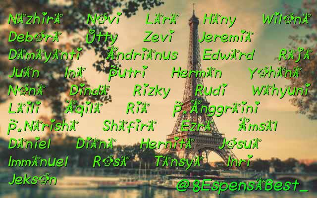 8EspensaBest_'s profile picture. @_Nazhira13 @nurulSIghnasyia @grace3103 @ShafiraAlvinaa @Zeevysya @yohannaviani @rosaramayani20 @Tansyaasnur @Lara_Kinanti @yuni_girll1