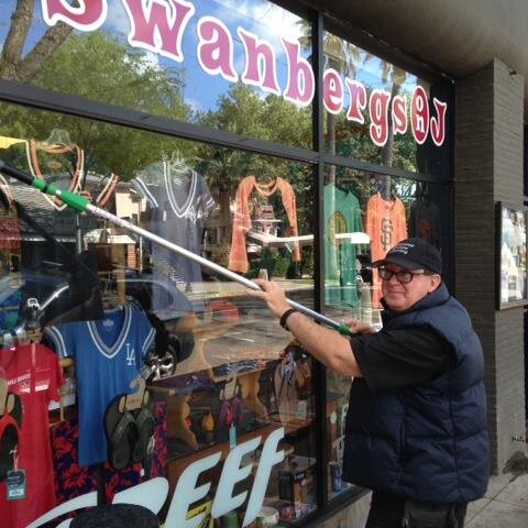 I have been cleaning windows professionally since 1982 in Sacramento, but since 2023 I’ve been referring most of my big jobs to another company!