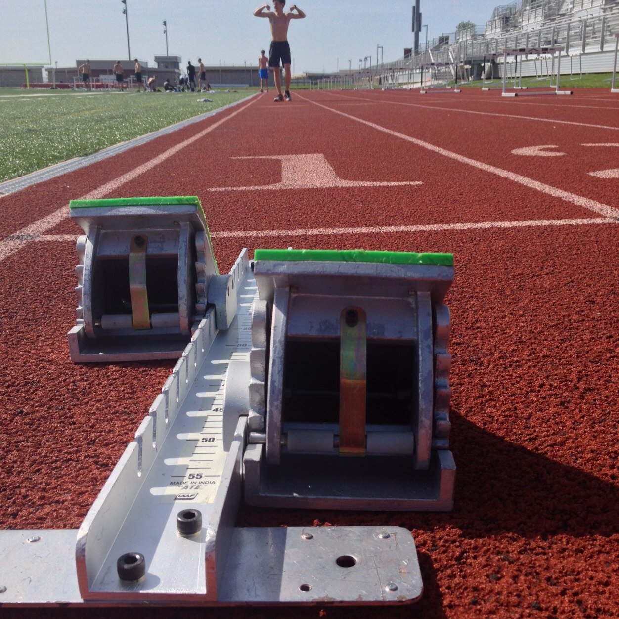 Husband/Father Enjoy Coaching Track and Field Athletes, and an occasional round of golf