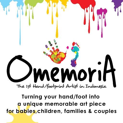 The 1st Hand/footprint Artist in Indonesia. IG : OmemoriA_art. Whatsapp 0818668743