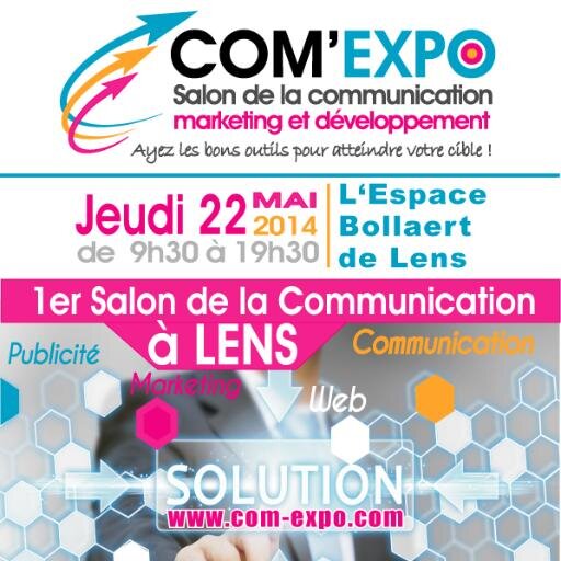 COMEXPO, le salon de la communication, du marketing et du développement.
http://t.co/TPgoR2ZsEW