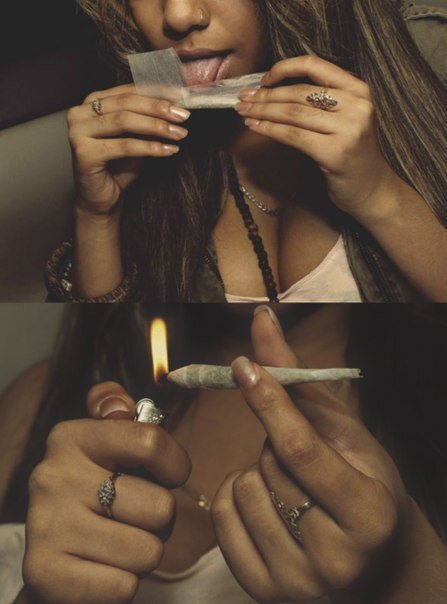 курящие наркотики девушки